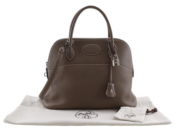 Hermès Borsa a mano Hermes Bolide Marrone - vista 18