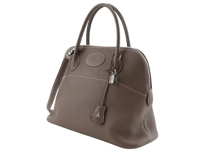 Hermès Borsa a mano Hermes Bolide Marrone - vista 2