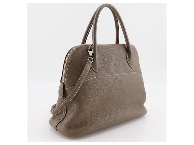 Hermès Borsa a mano Hermes Bolide Marrone - vista 3