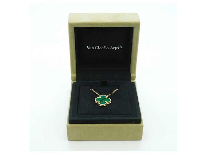 Collar Van Cleef & Arpels Alhambra Verde - vista 8