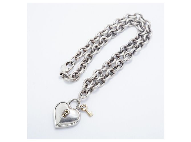 Collana Chiave Heart Lock Tiffany & Co. - vista 3