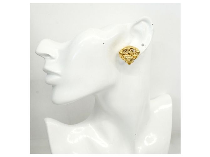Timeless Orecchini a clip Chanel placcati oro D'oro - vista 5