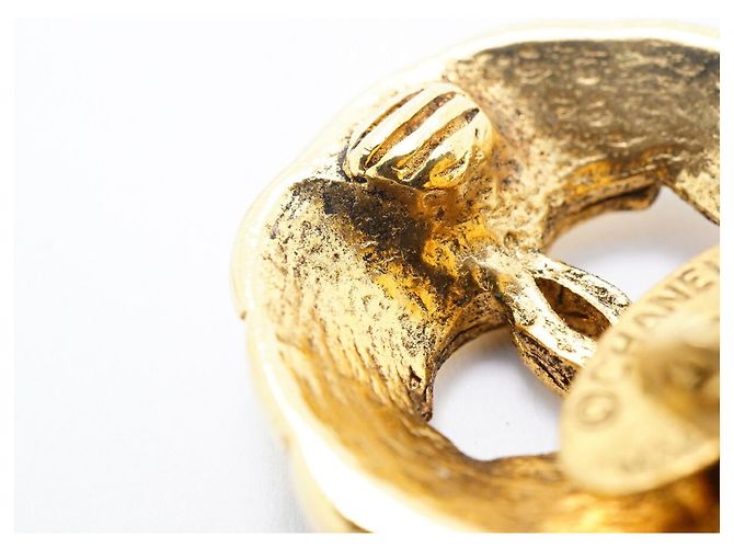 Timeless Orecchini a clip Chanel placcati oro D'oro - vista 8