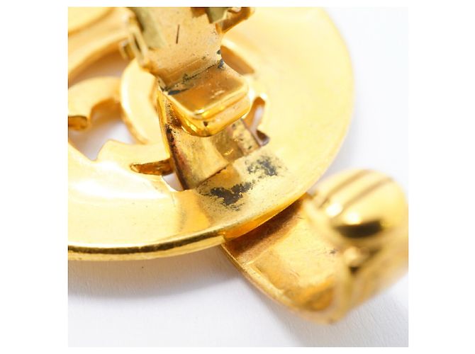 Orecchini a clip Chanel Gold D'oro - vista 6