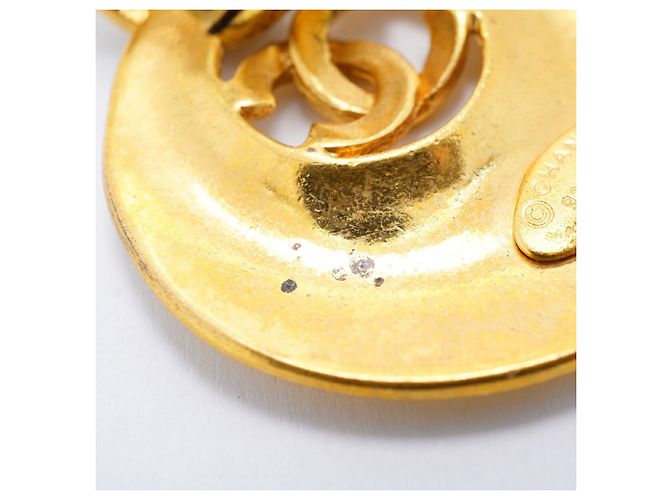Orecchini a clip Chanel Gold D'oro - vista 7