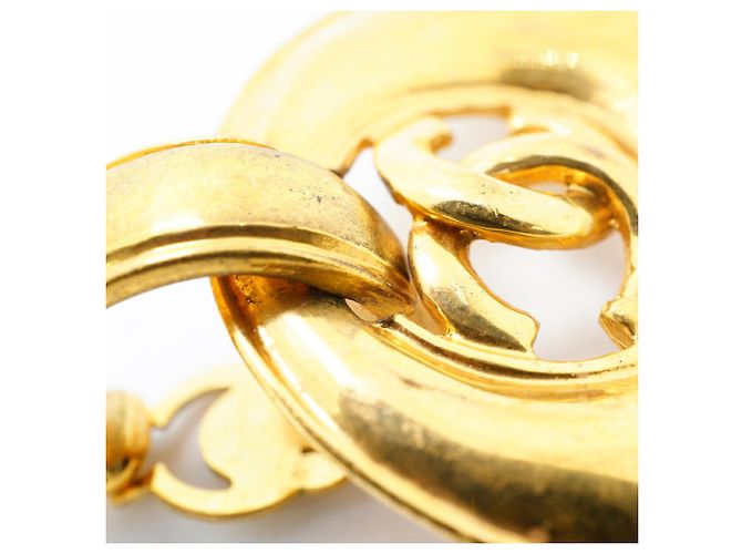 Orecchini a clip Chanel Gold D'oro - vista 8