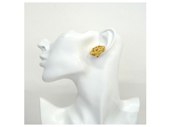Orecchini a clip Chanel placcati oro D'oro - vista 5