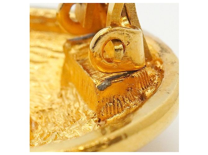 Orecchini a clip Chanel placcati oro D'oro - vista 6