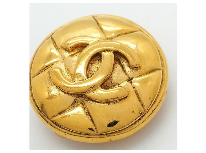 Orecchini a clip Chanel placcati oro D'oro - vista 8