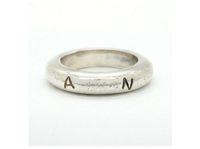 Anello a Fascia Chanel Argento - vista 10