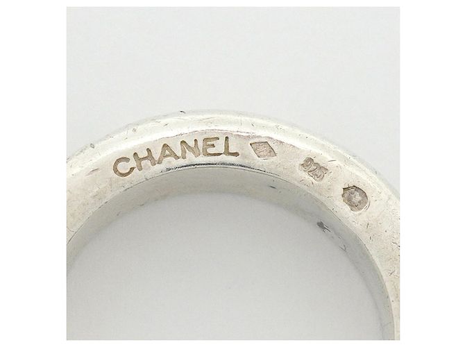 Anello a Fascia Chanel Argento - vista 4