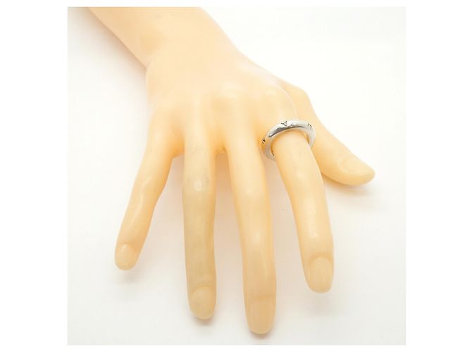 Anello a Fascia Chanel Argento - vista 6