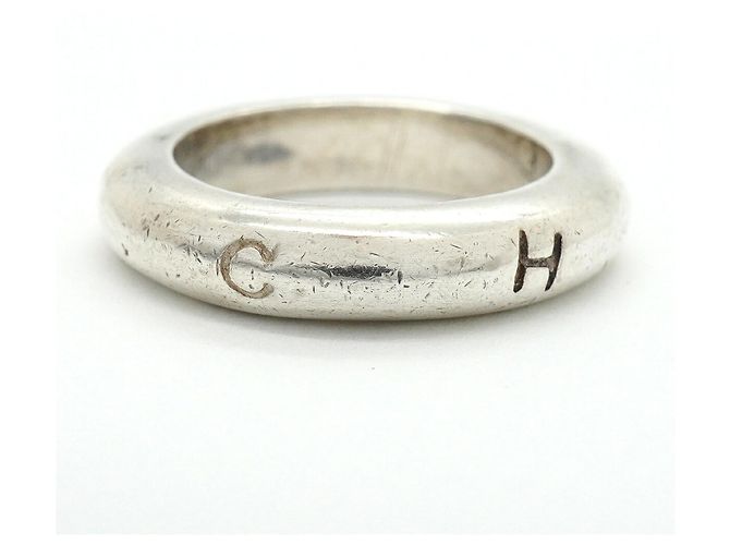 Anello a Fascia Chanel Argento - vista 9