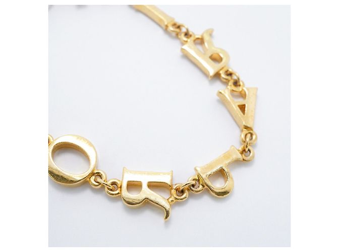 Bracciale con charm placcato oro Christian Dior D'oro - vista 2