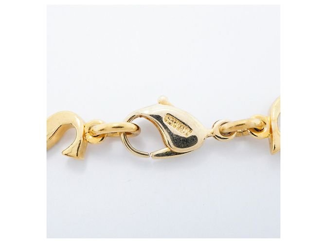Bracciale con charm placcato oro Christian Dior D'oro - vista 5