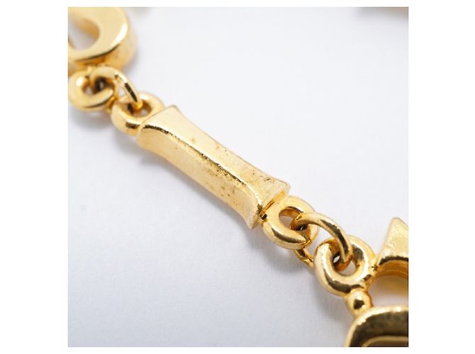 Bracciale con charm placcato oro Christian Dior D'oro - vista 7