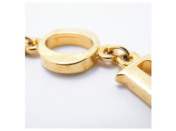 Bracciale con charm placcato oro Christian Dior D'oro - vista 8
