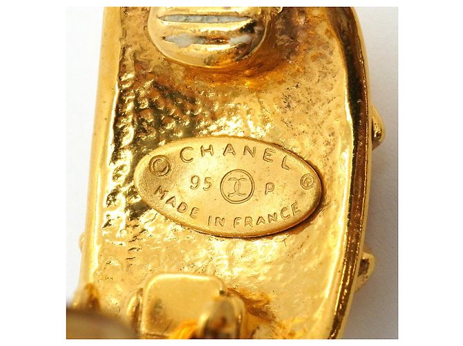 Orecchini a clip Chanel placcati oro D'oro - vista 4