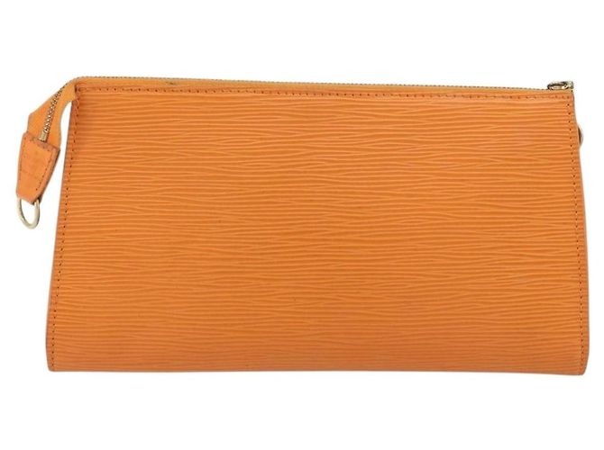 Louis Vuitton Pochette Accessoires Epi Large Arancione - vista 2