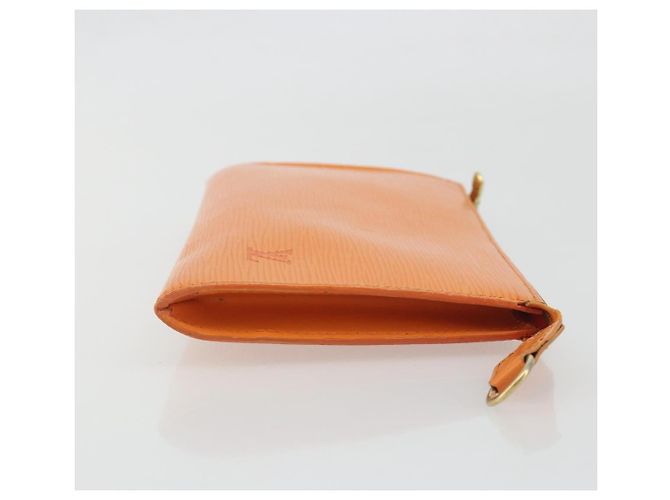 Louis Vuitton Pochette Accessoires Epi Large Arancione - vista 3