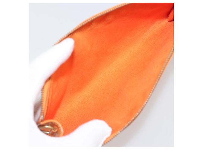 Louis Vuitton Pochette Accessoires Epi Large Arancione - vista 5