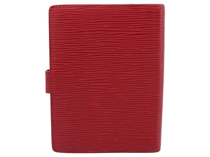 Capa de Agenda Louis Vuitton Agenda Cover Epi PM Vermelho - vista 2