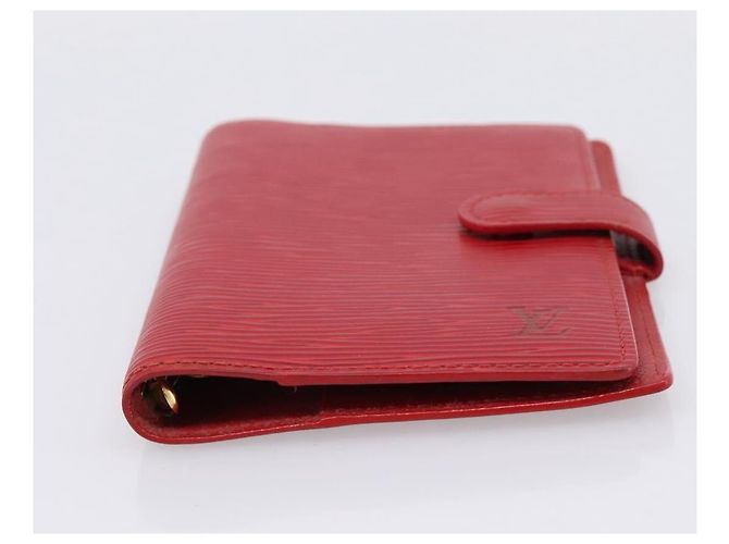 Capa de Agenda Louis Vuitton Agenda Cover Epi PM Vermelho - vista 4