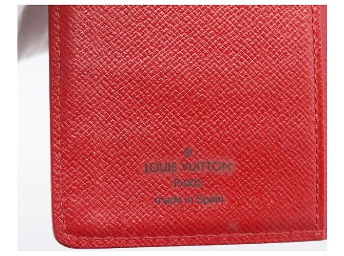 Capa de Agenda Louis Vuitton Agenda Cover Epi PM Vermelho - vista 6