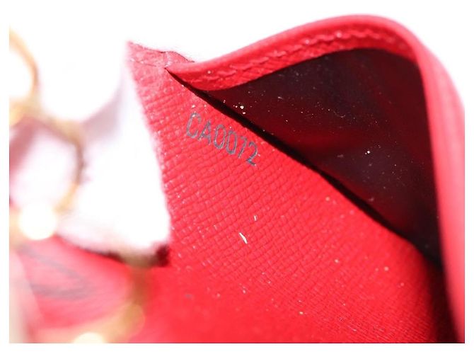 Capa de Agenda Louis Vuitton Agenda Cover Epi PM Vermelho - vista 7