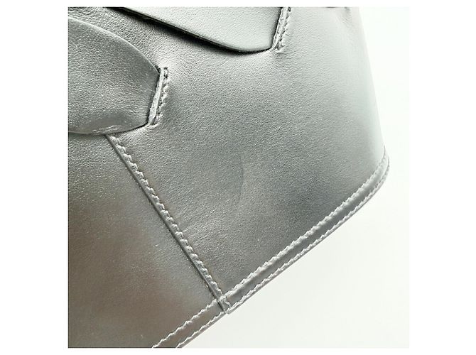 Saco Tote Prada em couro preto - vista 12