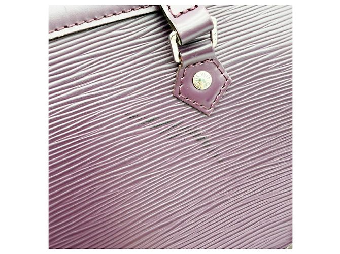 Borsa a tracolla Louis Vuitton in pelle Epi Porpora Viola scuro - vista 16