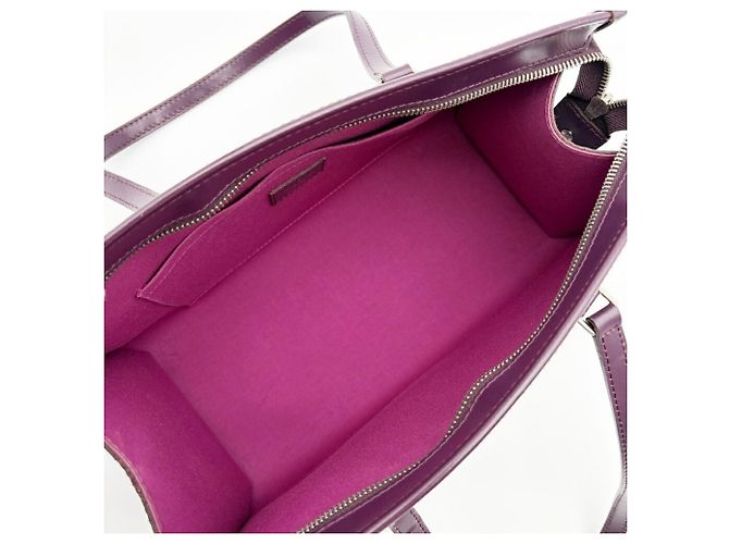 Borsa a tracolla Louis Vuitton in pelle Epi Porpora Viola scuro - vista 18