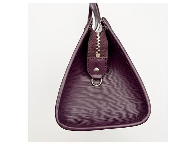 Borsa a tracolla Louis Vuitton in pelle Epi Porpora Viola scuro - vista 6