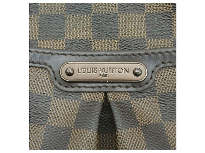 Borsa a tracolla Louis Vuitton Bloomsbury PM Damier ebene - vista 10