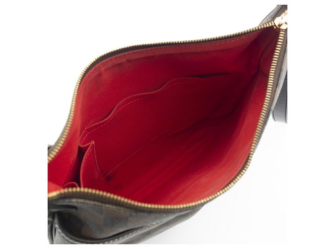 Borsa a tracolla Louis Vuitton Bloomsbury PM Damier ebene - vista 12