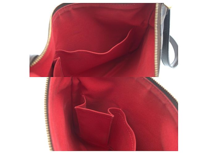 Borsa a tracolla Louis Vuitton Bloomsbury PM Damier ebene - vista 13
