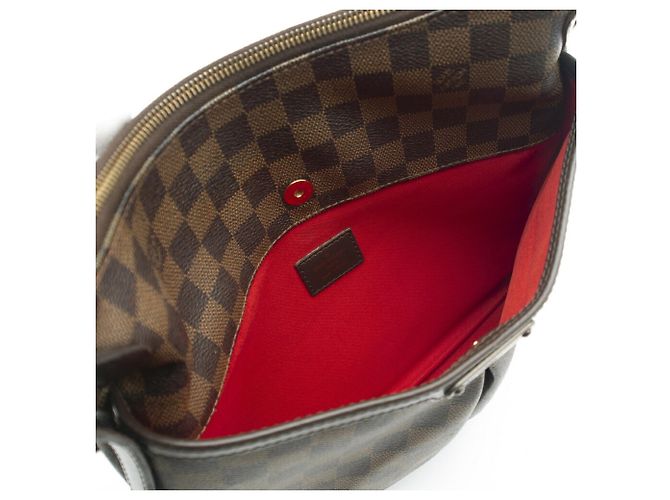Borsa a tracolla Louis Vuitton Bloomsbury PM Damier ebene - vista 15