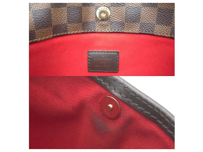 Borsa a tracolla Louis Vuitton Bloomsbury PM Damier ebene - vista 16