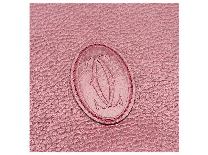 Borsa a tracolla Cartier Must Line Bordò - vista 14