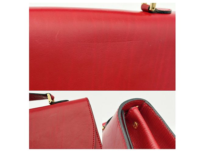 Borsa a tracolla 2-Way Fendi Janus Rosso - vista 14