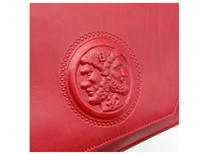 Borsa a tracolla 2-Way Fendi Janus Rosso - vista 15