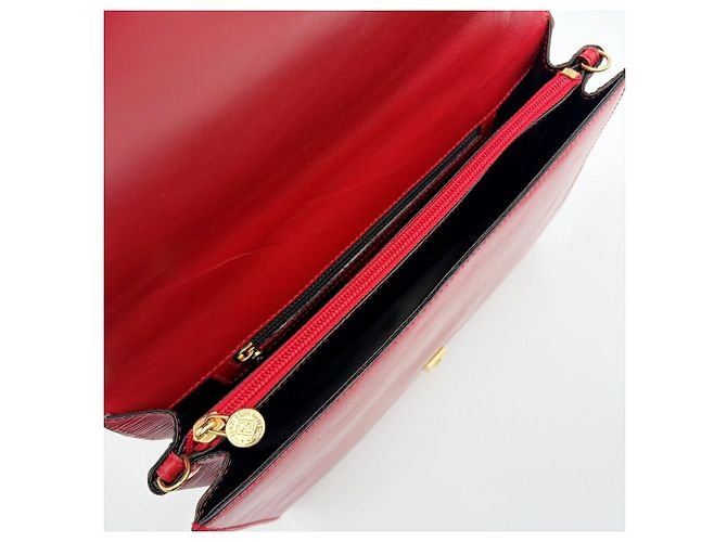 Borsa a tracolla 2-Way Fendi Janus Rosso - vista 17