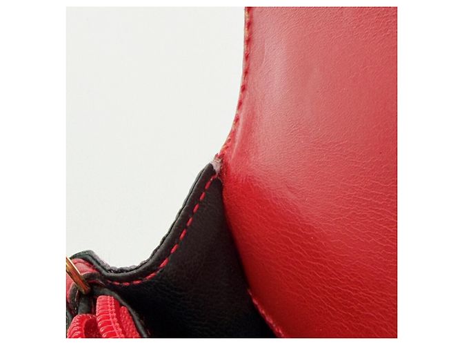 Borsa a tracolla 2-Way Fendi Janus Rosso - vista 19