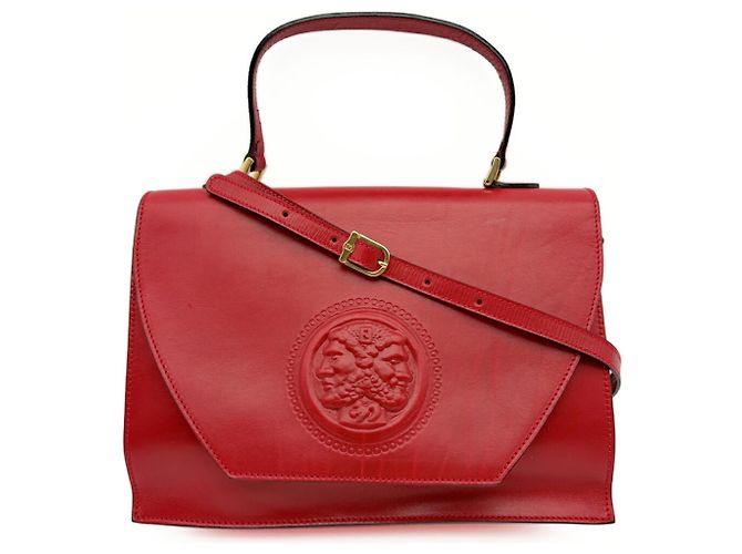 Borsa a tracolla 2-Way Fendi Janus Rosso - vista 2