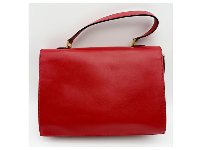 Borsa a tracolla 2-Way Fendi Janus Rosso - vista 3