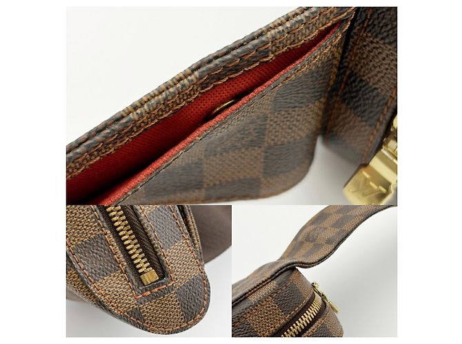 Borsa a tracolla Louis Vuitton Geronimos da uomo Damier ebene - vista 11