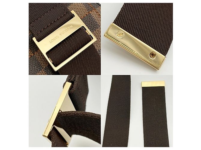 Borsa a tracolla Louis Vuitton Geronimos da uomo Damier ebene - vista 13