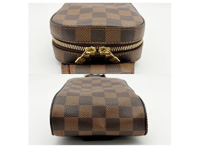 Borsa a tracolla Louis Vuitton Geronimos da uomo Damier ebene - vista 5