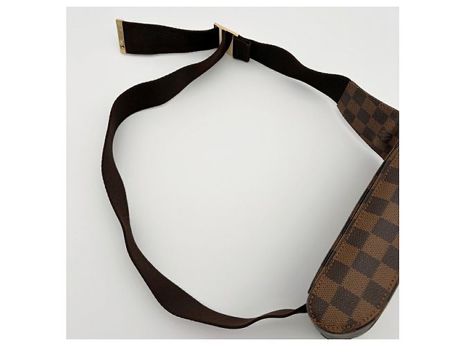 Borsa a tracolla Louis Vuitton Geronimos da uomo Damier ebene - vista 6