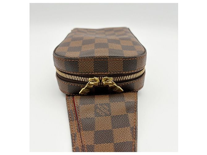 Borsa a tracolla Louis Vuitton Geronimos da uomo Damier ebene - vista 7